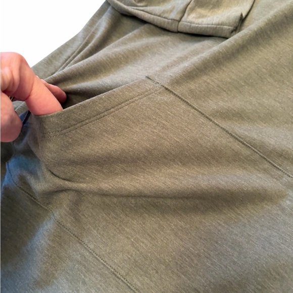 Athletic Works Ladies Dri More Green Heathered Hoodie-Pullover Sweater-Medium - Picture 8 of 12